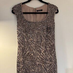 Marina Sequined Cocktail Dress